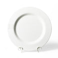 white small dot big round platter