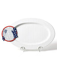 white stripe big entertaining oval platter