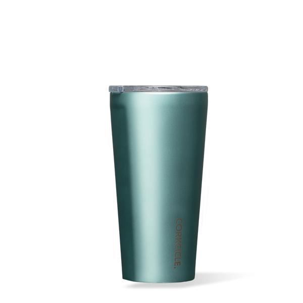 corkcicle metallic jade tumbler