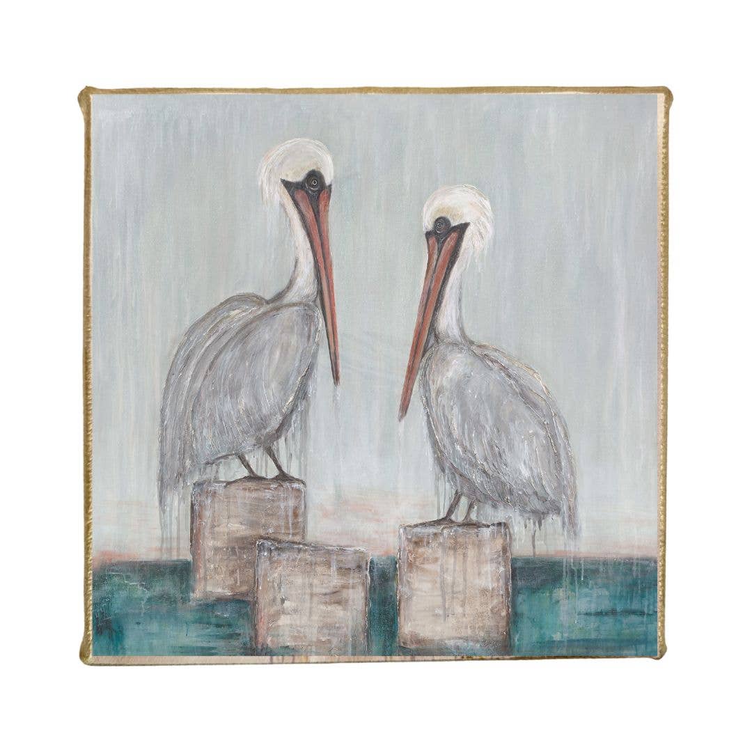Pelican Friends Mini Canvas