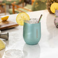 corkcicle metallic jade wine cup