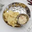 round porcelain chip + dip
