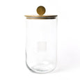happy everything! big wooden lid jar