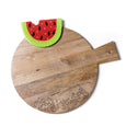 happy everything! wooden serving board