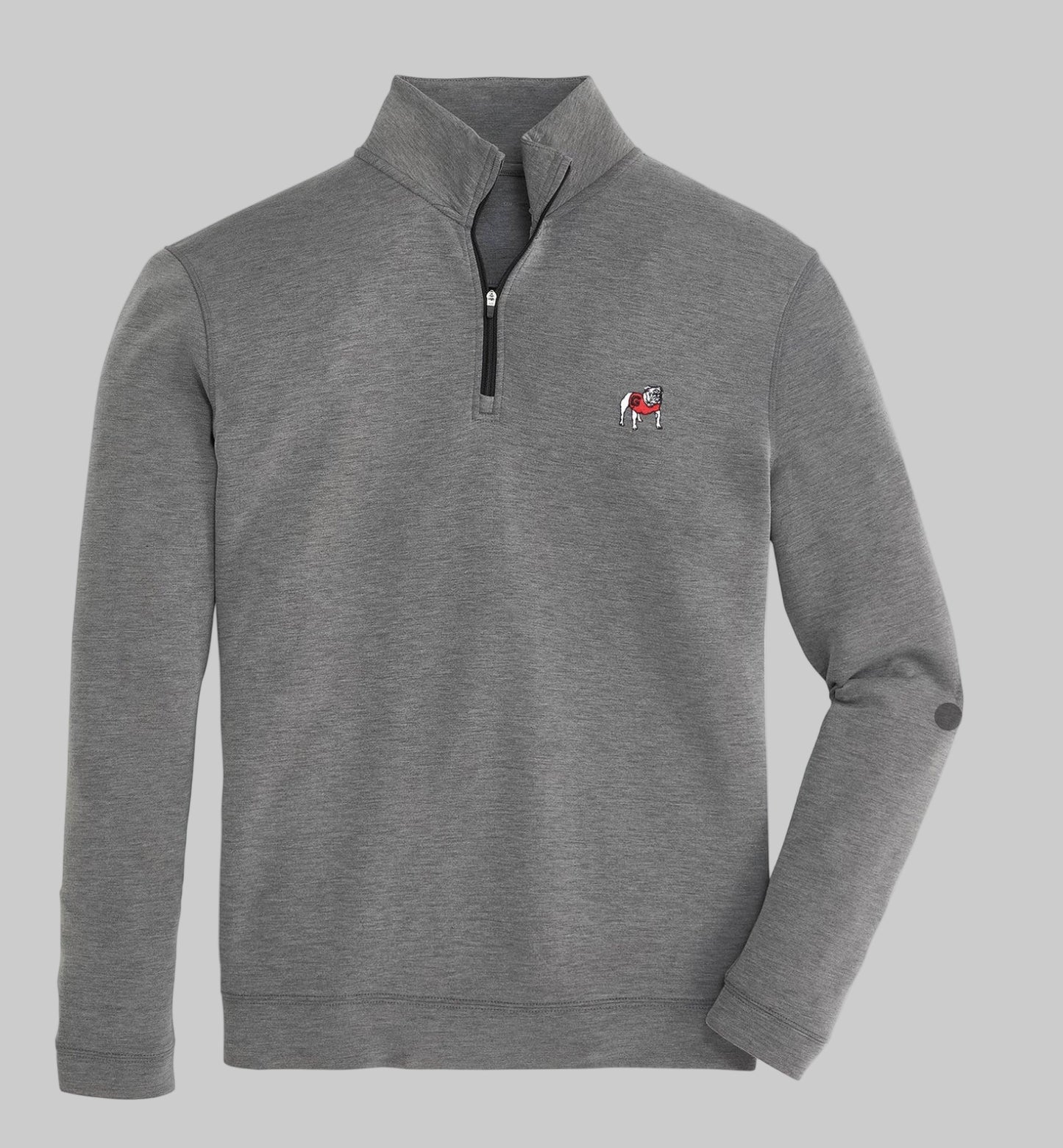 Standing Bulldog Yeager Performance Pullover - Charcoal