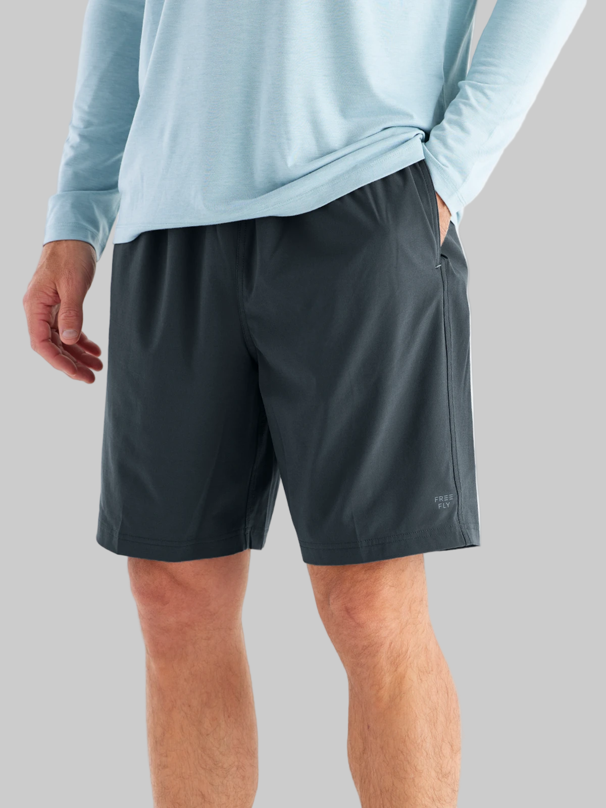 Breeze Short - Storm Cloud