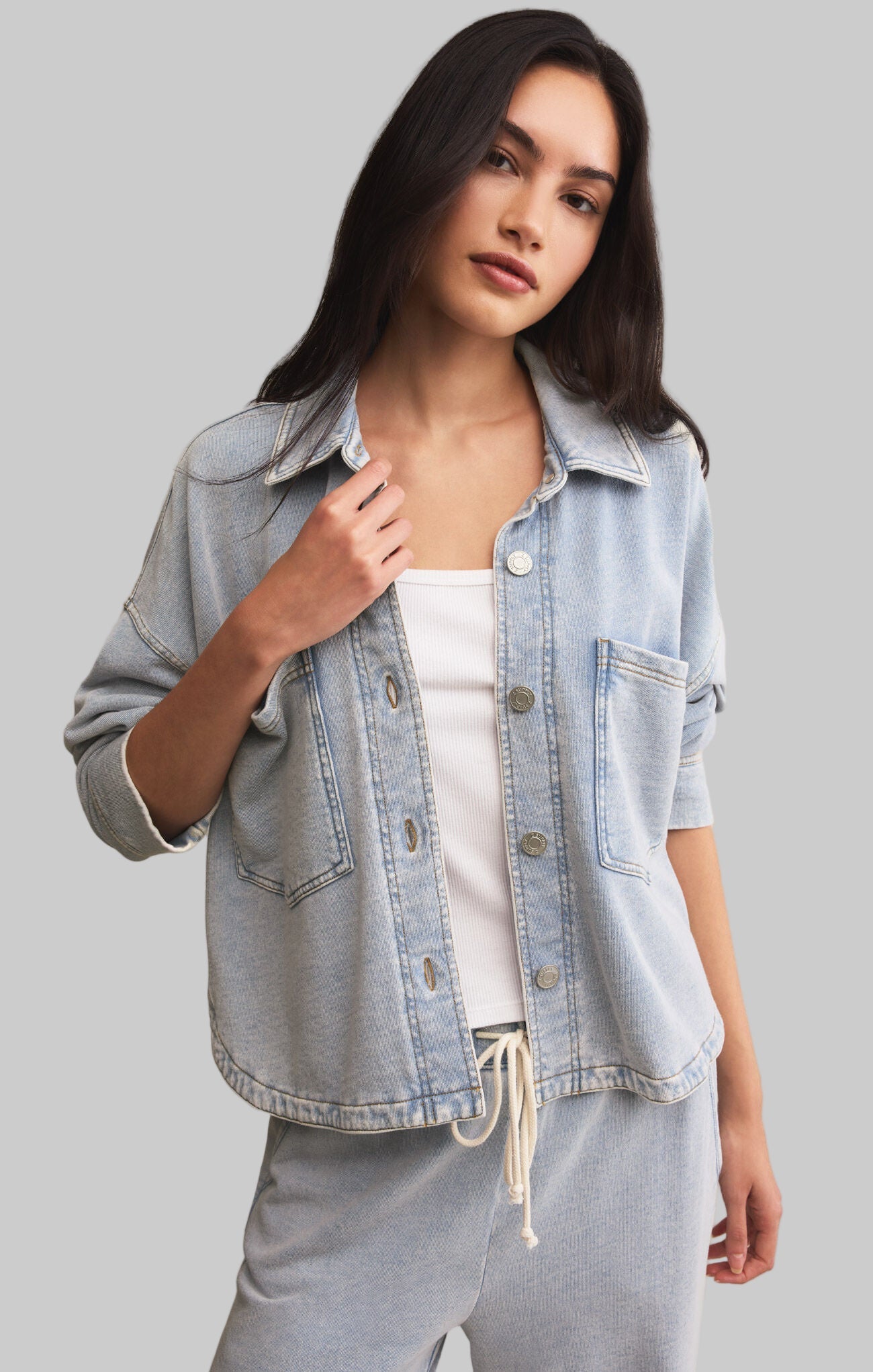 All Day Cropped Knit Jacket