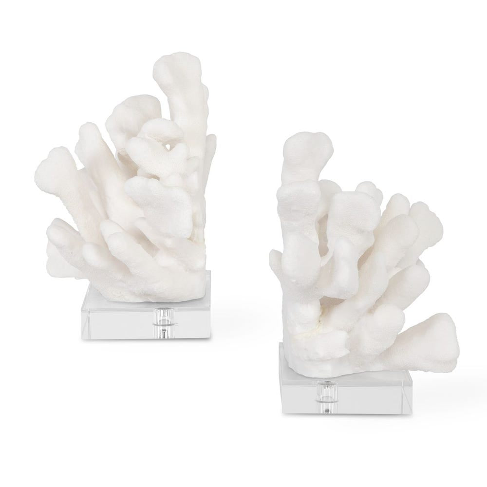 Coral Bookends