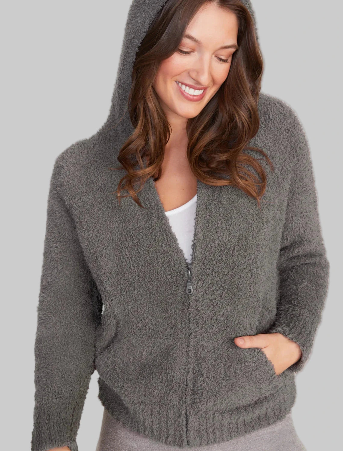 CozyChic® Women's Relaxed Zip-up Hoodie