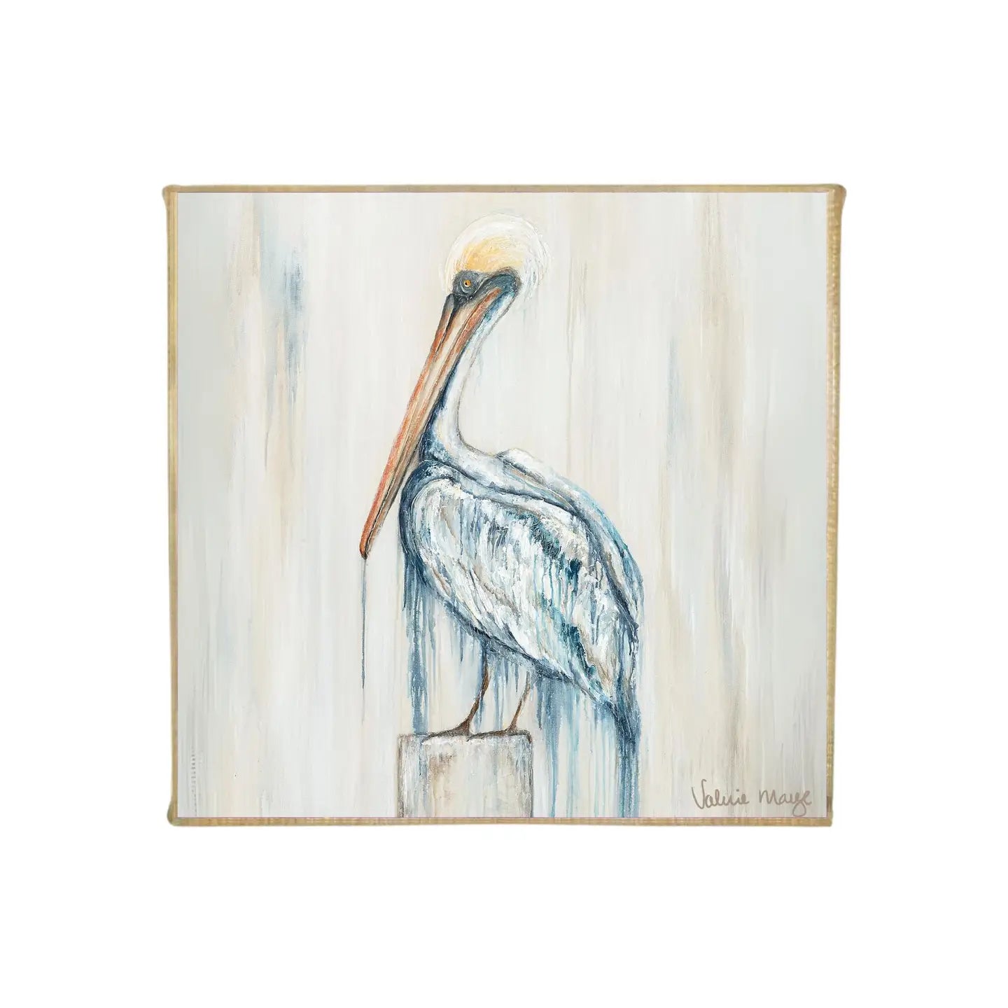 “Misty Blue” Mini Canvas