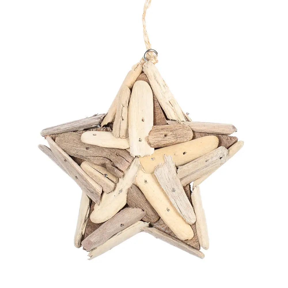 Driftwood Star Ornament