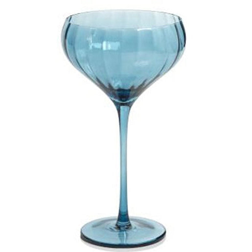 Blue Azure Cocktail Glass
