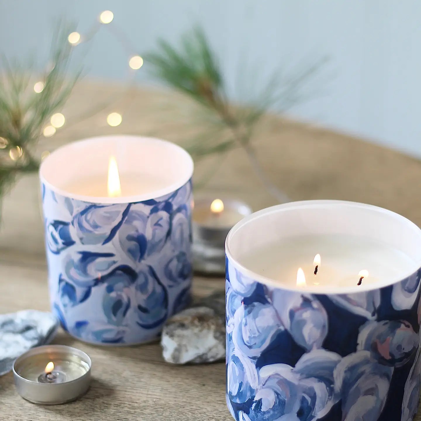 Silver Shells 3-Wick Candle