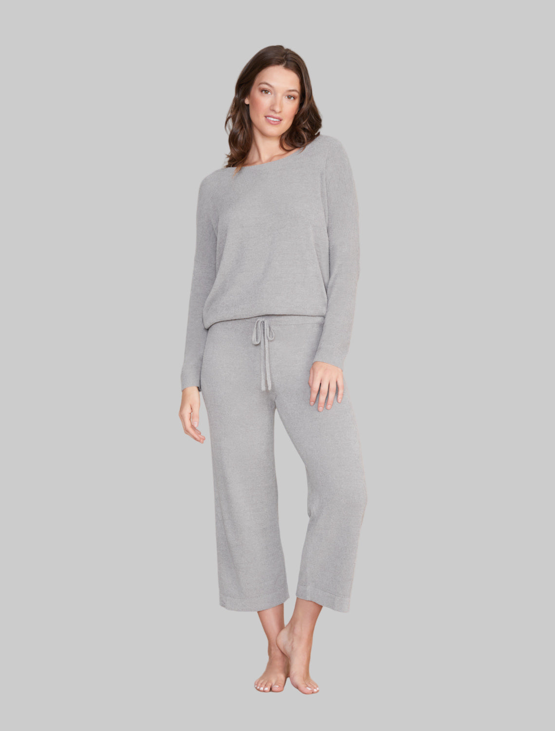 CozyChic Ultra Lite® Slouchy Pullover- Dove Gray