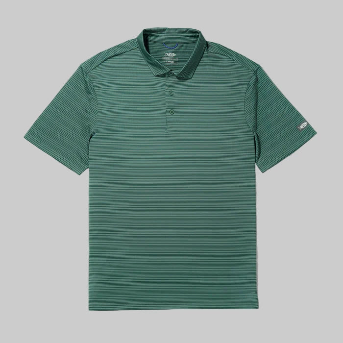 Performance Polo Shirt- Silver Pine