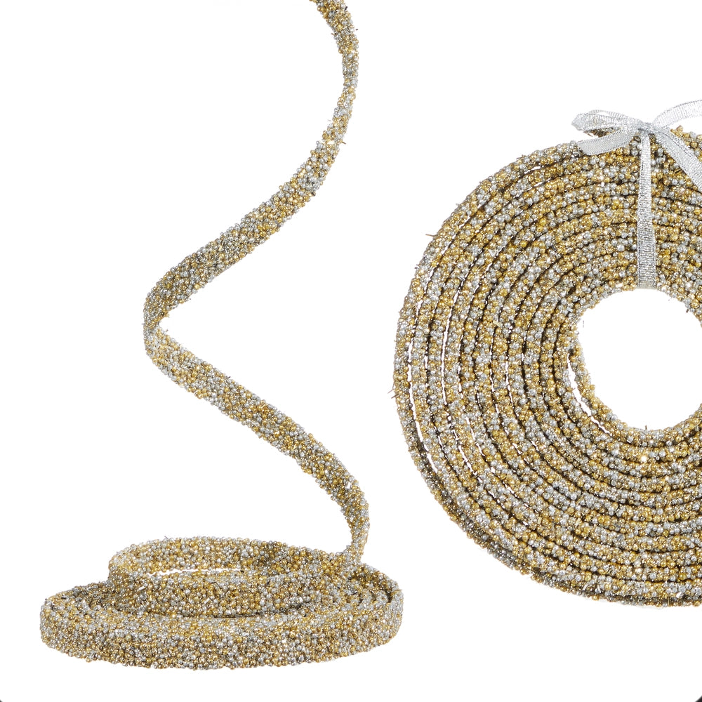 Gold & Silver Beaded Garland