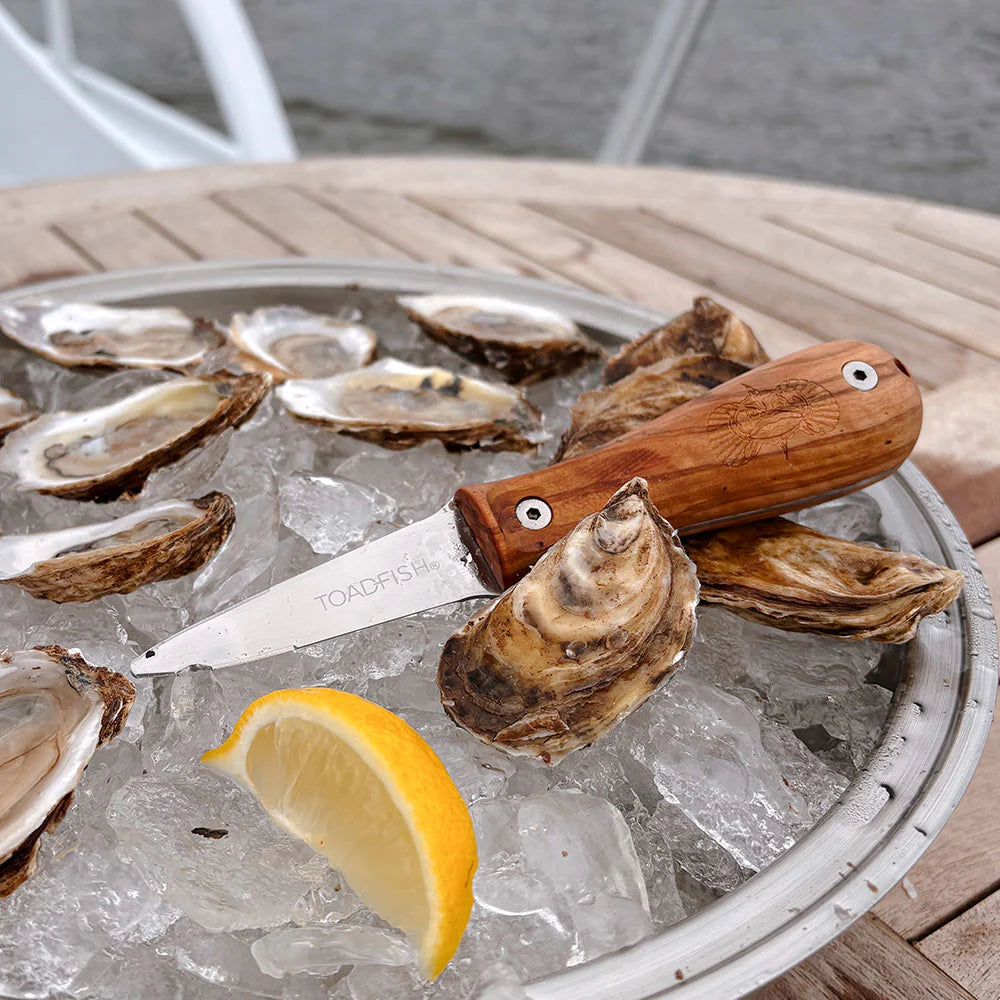 Olive Wood Oyster Knife