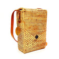 hand woven cellphone crossbody