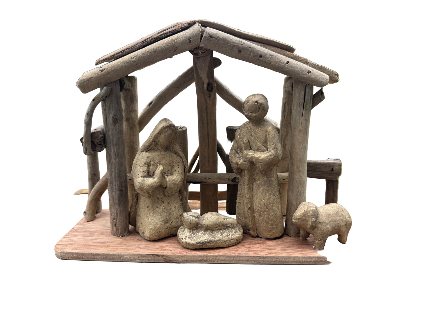 Driftwood Nativity