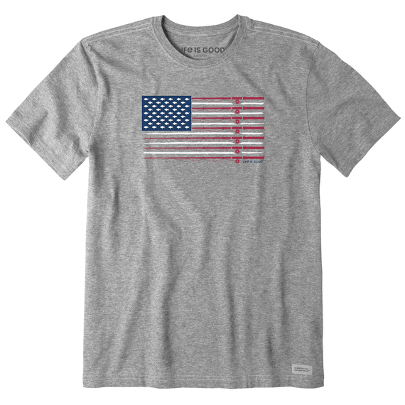 fishing flag short sleeve tee