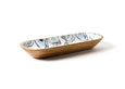 wooden oyster dough bowl