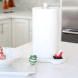 pinstripe melamine paper towel holder