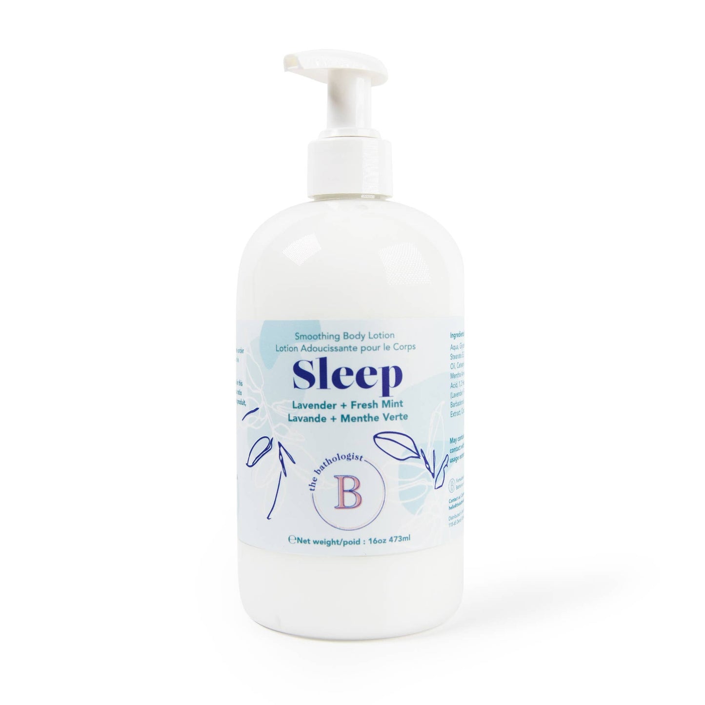 Sleep Smoothing Body Lotion | Lavender + Mint Calm