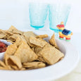 pinstripes melamine chip + dip