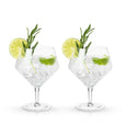 gin + tonic glasses