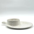 soup + sandwich plate