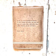 handmade leather journals