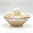 carved wood bowl