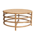 rattan coffee table
