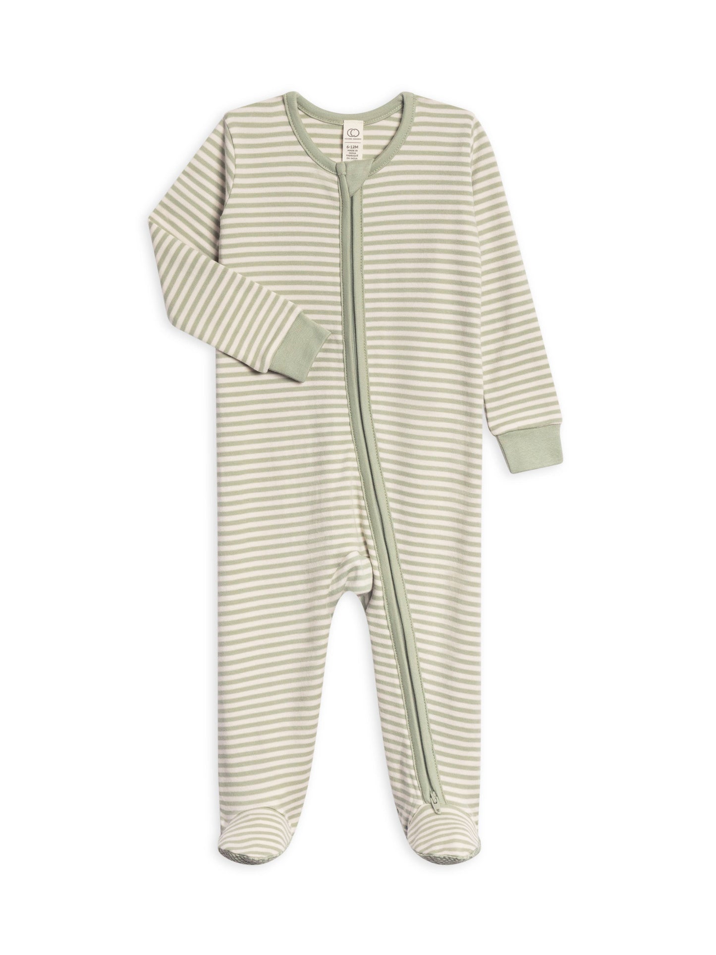 Peyton Zipper Sleeper - Stripe Collection