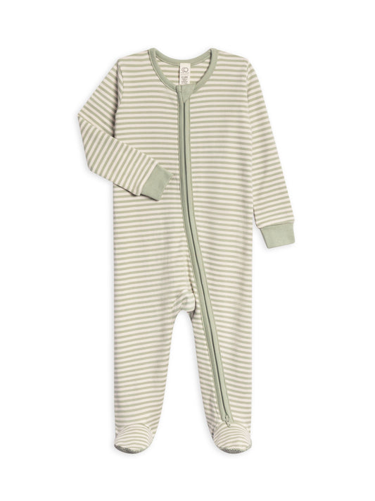 Peyton Zipper Sleeper - Stripe Collection