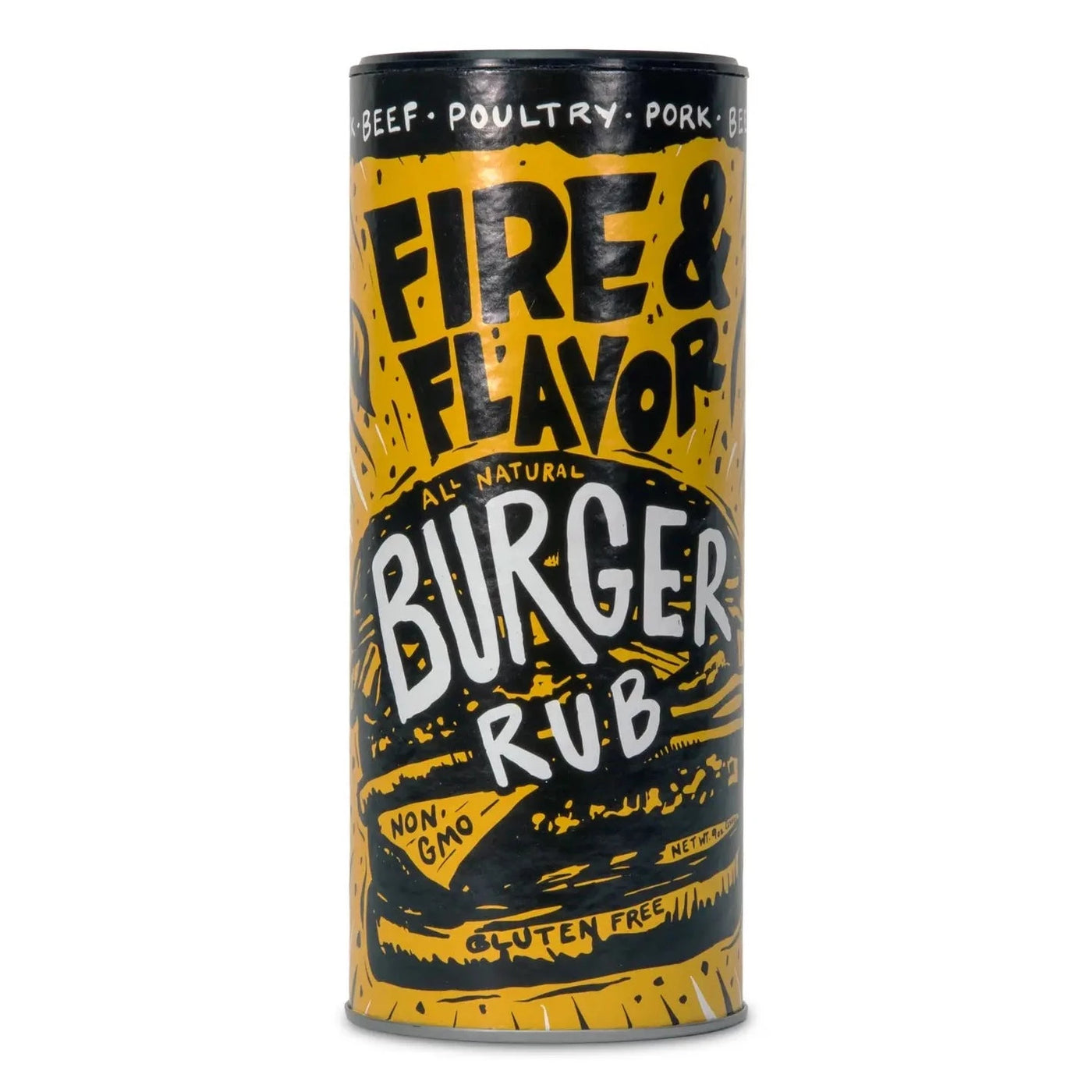 fire + flavor burger rub