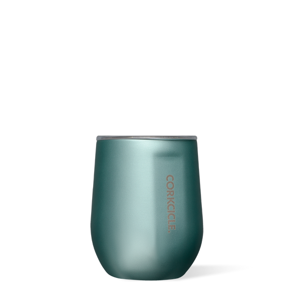 corkcicle metallic jade wine cup