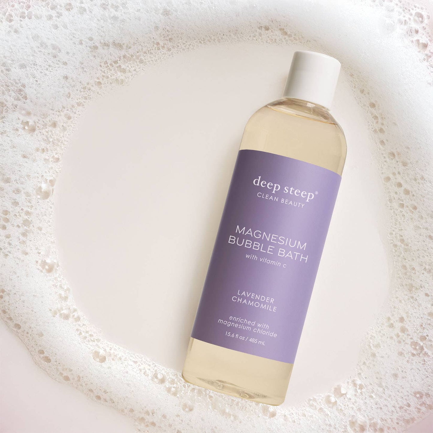 Lavender Chamomile Magnesium Bubble Bath with Vitamin C