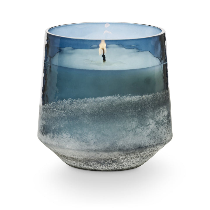 hidden lake baltic glass candle