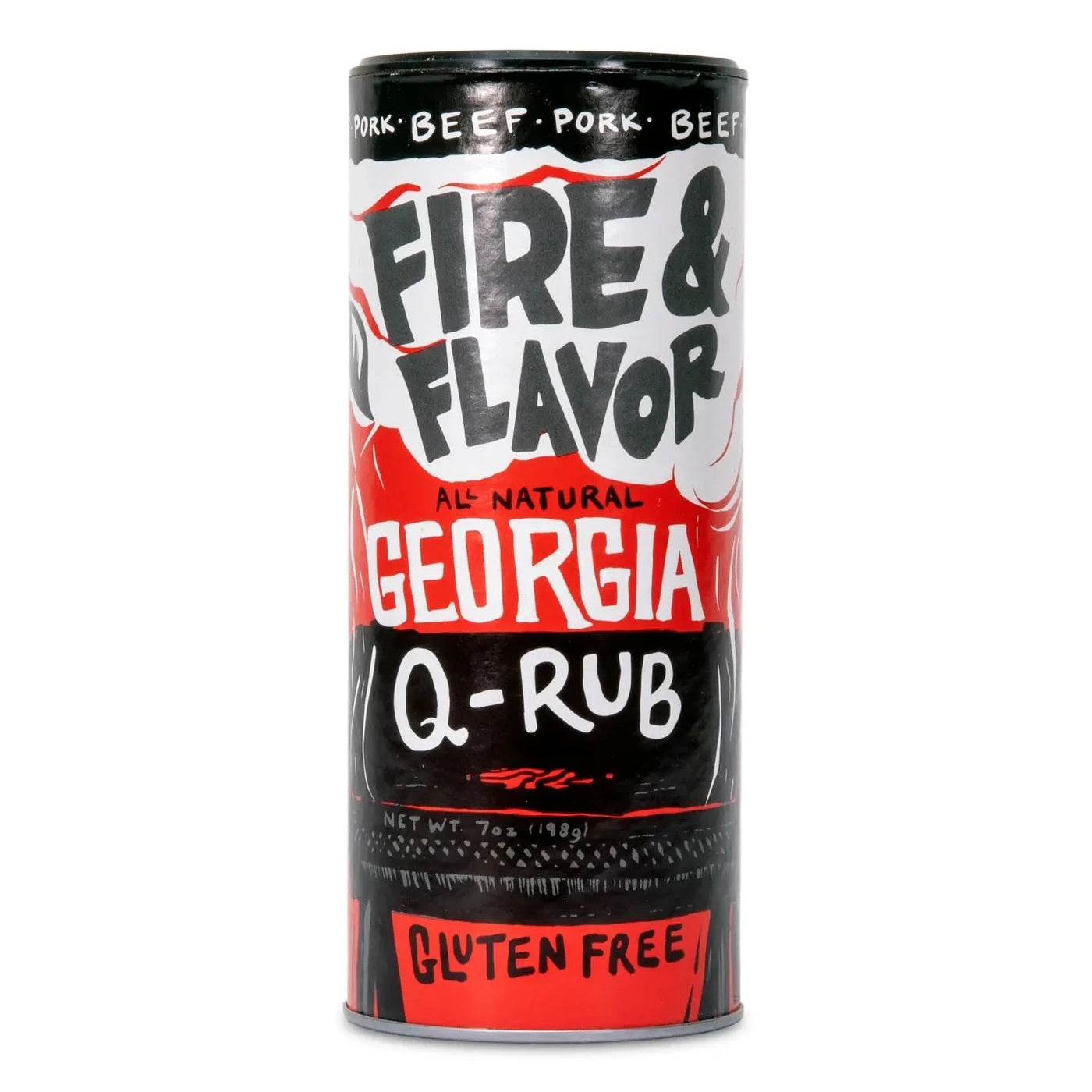 fire + flavor georgia q rub