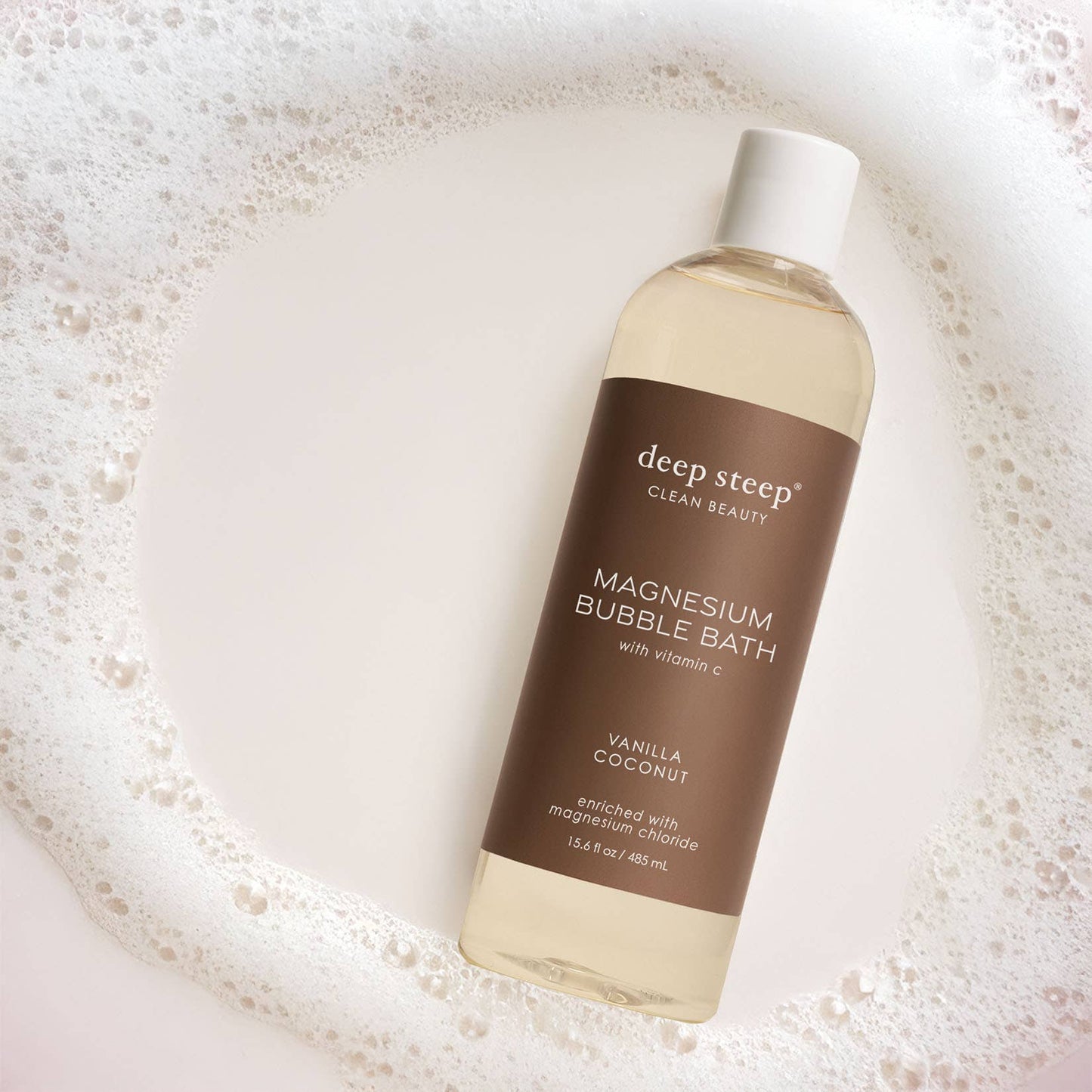 Vanilla Coconut Magnesium Bubble Bath with Vitamin C