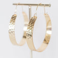 gold boston earrings