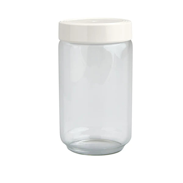 large canister with melamine lid