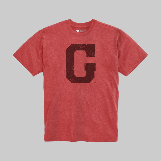 Georgia Vintage G Vintage Wash Tee - Red