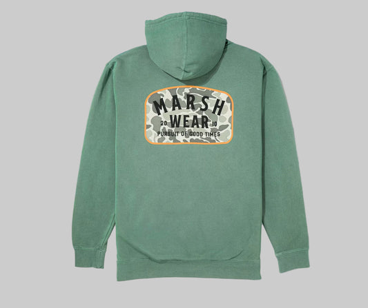 Alton Camo Hoodie - Alpine green