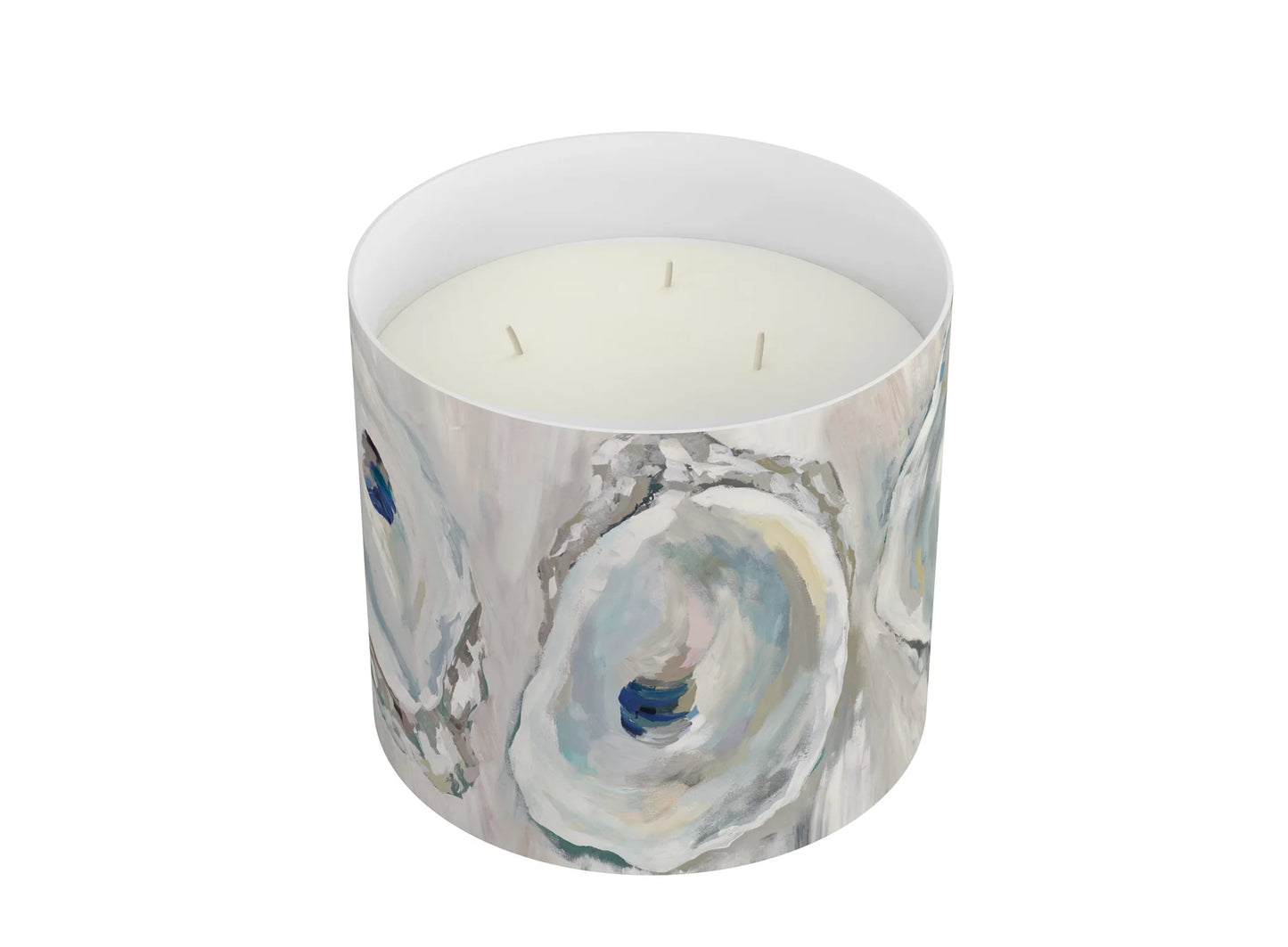 Opal Shell Three-Wick