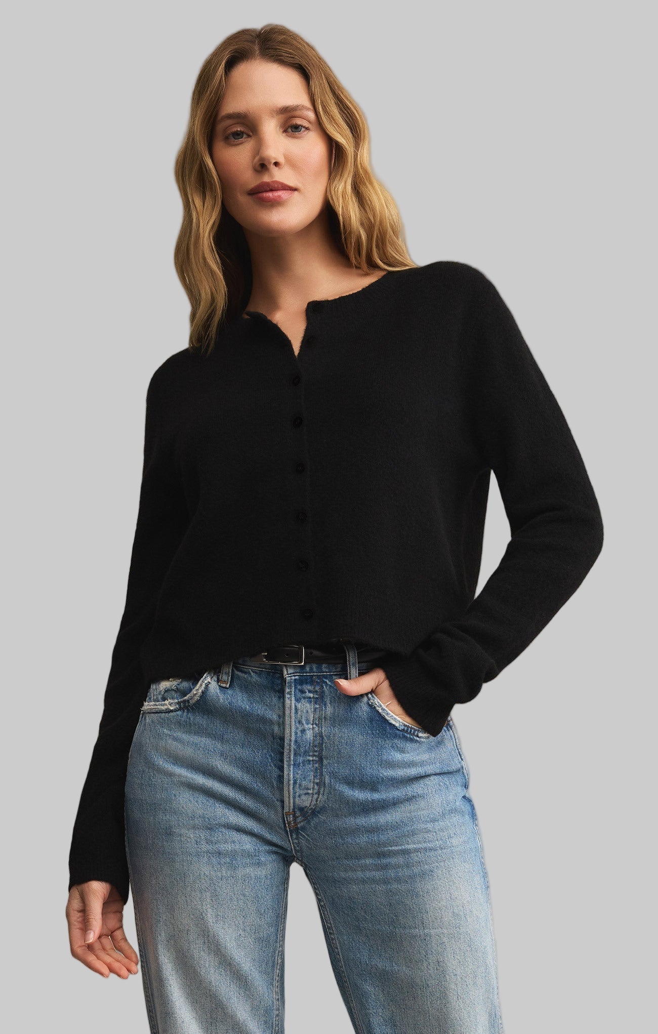 Medina Cardigan- Black