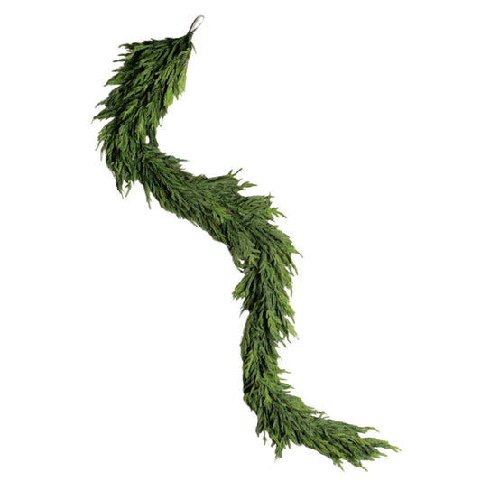 Real Touch Deluxe Norfolk Pine Garland - 96"