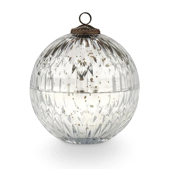 Silver Balsam & Cedar Mercury Ornament