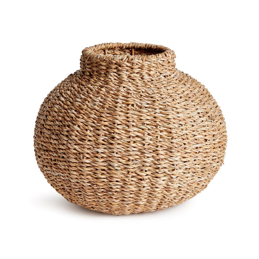 SEAGRASS ROUND VASE